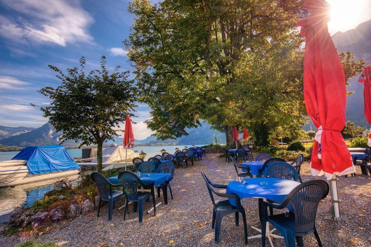 Strandhuesli Directly On Lake Thun Därligen Exterior foto