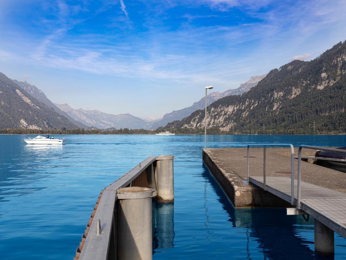 Strandhuesli Directly On Lake Thun Därligen Exterior foto